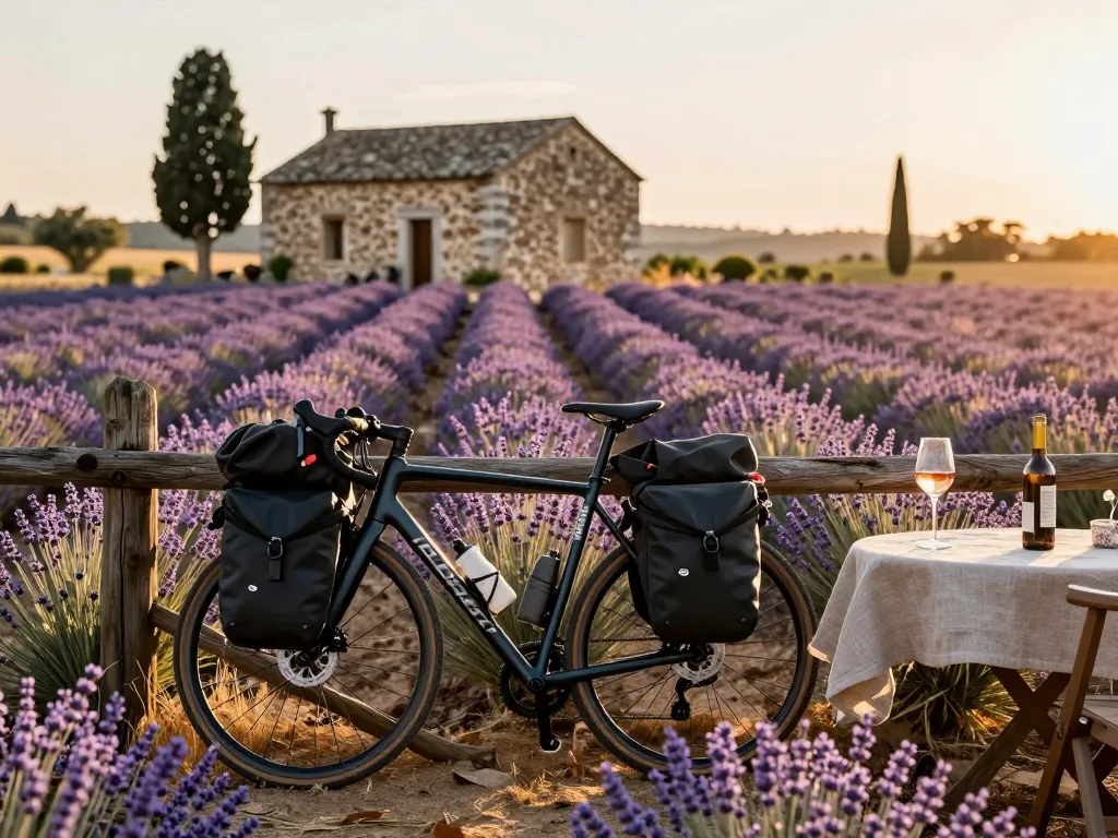 Provence à vélo 2026 : 7 jours tout compris entre lavandes et villages perchés