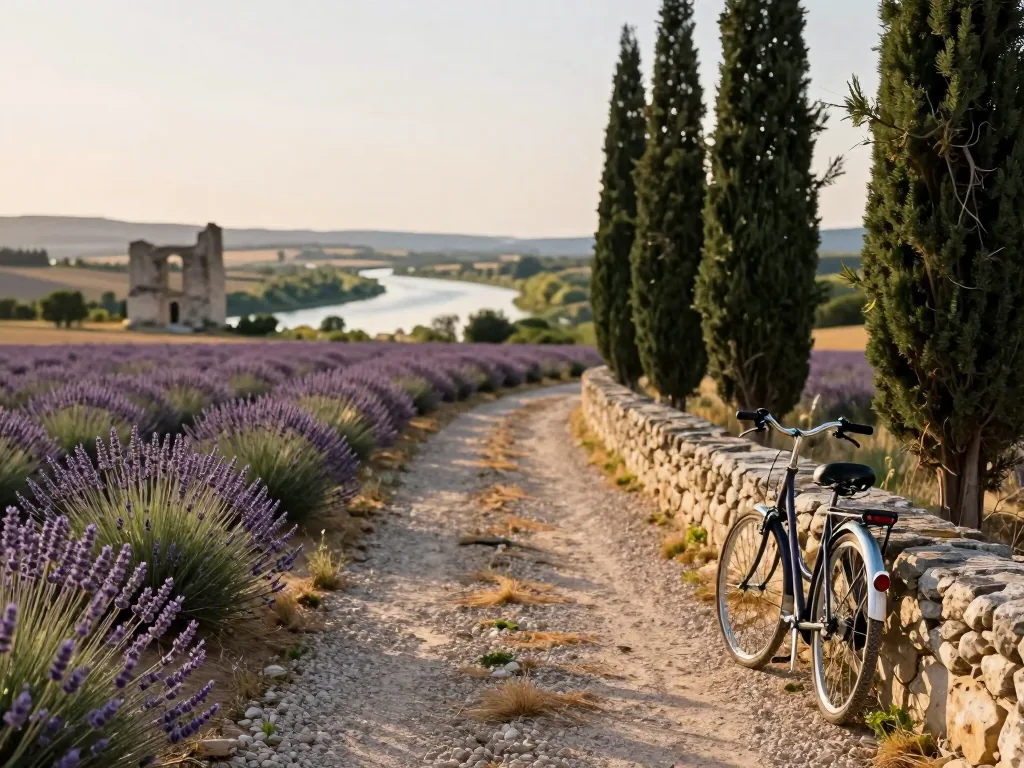 Avignon-Arles à vélo en 2026 : l'itinéraire secret entre patrimoine et garrigue