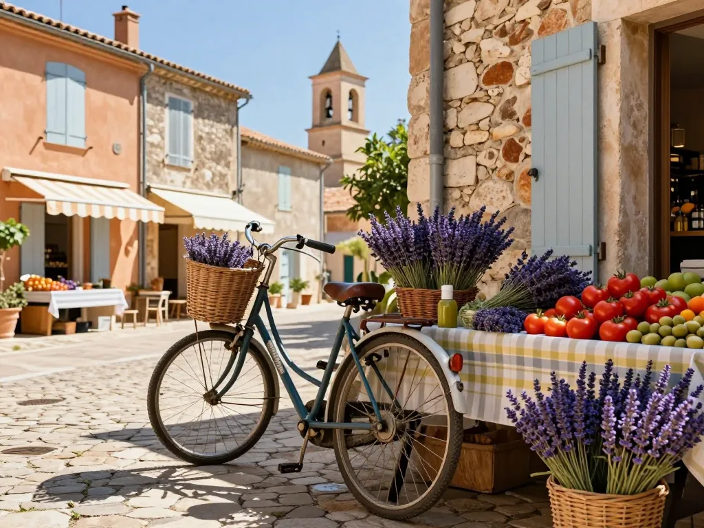 Pédalez en Provence : l’itinéraire vélo incontournable entre champs de lavande et marchés authentiques